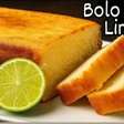 Bolo de limão italiano com textura leve e pronto em apenas 5 minutos para o seu lanche
