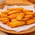 Palitos de batata doce na airfryer: petisco saudável fácil