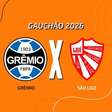Grêmio x São Luiz: onde assistir, escalações e arbitragem