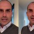 Eduardo acusa Moraes de perseguição após ida de Bolsonaro à Papudinha: 'psicopatia'