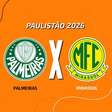 Palmeiras x Mirassol, AO VIVO, com a Voz do Esporte, às 19h