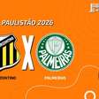 Novorizontino x Palmeiras: onde assistir, escalações e arbitragem