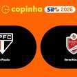 São Paulo x Ibrachina, pela semifinal da Copinha: onde assistir