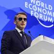 Em Davos, Macron alerta contra a 'lei do mais forte' e critica tarifas dos EUA