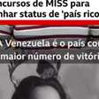 Como a Venezuela usou o concurso de Miss para ganhar status de 'país rico'
