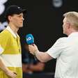 Sinner sobre vitória na estreia do Australian Open: "Muito feliz"