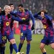 Barcelona vira e vence o Slavia Praga pela Champions League