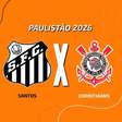 Santos x Corinthians, AO VIVO, com a Voz do Esporte, às 18h