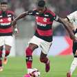 Bruno Henrique celebra vitória do Flamengo na estreia do time principal