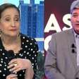 Veja a reação de Sonia Abrão ao descobrir ao vivo que Datena deixará a RedeTV!