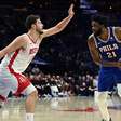 76ers vencem os Rockets na prorrogação