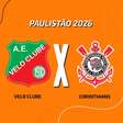 Velo Clube x Corinthians: onde assistir, escalações e arbitragem