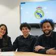 Enzo Alves, filho de Marcelo, assina primeiro contrato profissional com o Real Madrid