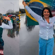 Mara Maravilha diz que quer concorrer ao Senado após participar de caminhada em Brasília