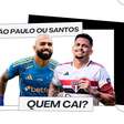 São Paulo ou Santos- quem cai?