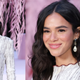 Mix de estampas elegante e scarpin de bico quadrado icônico: um raio-x do look de Bruna Marquezine no desfile da Chanel em 10 fotos