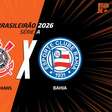 Corinthians x Bahia: onde assistir, escalações e arbitragem