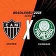 Atlético-MG x Palmeiras: onde assistir, escalações e arbitragem
