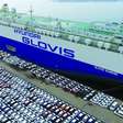China: Navio Gigante para Quase 11 Mil Carros Impulsiona Exportações em 2024
