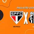São Paulo x Santos, AO VIVO, com a Voz do Esporte, às 19h