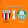 Botafogo-SP x Palmeiras: onde assistir, escalações e arbitragem