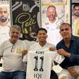 Rony é apresentado no Santos e valoriza confiança do clube: "Vou lutar para retribuir"