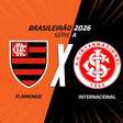 Flamengo x Internacional, AO VIVO, com a Voz do Esporte, às 17h30