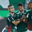 Palmeiras goleia Vitória e consegue primeiro triunfo no Brasileirão 2026