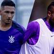 Fora dos planos, dupla completa um mês treinando separado no Corinthians