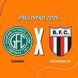 Guarani x Botafogo-SP, AO VIVO, com a Voz do Esporte, às 17h