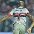 Lucas Moura celebra vitória do São Paulo e gol marcado no Paulista