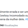 Por que a web está revoltada na aproximação de Gabi com Cowboy