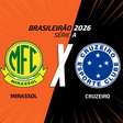 Mirassol x Cruzeiro: onde assistir, escalações e arbitragem
