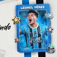 Grêmio anuncia a contratação de Leonel Pérez, volante do Huracán