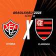 Vitória x Flamengo, AO VIVO, com a Voz do Esporte, às 20h