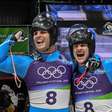 Dupla italiana garante ouro e amplia festa da Azzurra no luge
