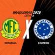 Mirassol x Cruzeiro, AO VIVO, com a Voz do Esporte, às 17h30