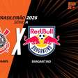 Corinthians x Bragantino: onde assistir, escalações e arbitragem