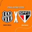Ponte Preta x São Paulo: onde assistir, escalações e arbitragem