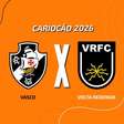 Vasco x Volta Redonda, AO VIVO, com a Voz do Esporte, às 19h30
