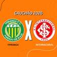 Ypiranga x Internacional: onde assistir, escalações e arbitragem