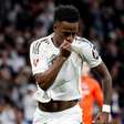Vini Jr detona na goleada do Real Madrid sobre a Real Sociedad