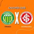Ypiranga x Inter, AO VIVO, com a Voz do Esporte, às 19h