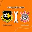 São Bernardo x Corinthians, AO VIVO, com a Voz do Esporte, às 19h
