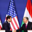 Na Hungria, Rubio confirma apoio de Trump ao premiê Orbán, que disputa eleições em abril sob crise