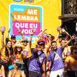 Bloco Me Lembra Que Eu Vou leva samba e axé pelas ruas de São Paulo; veja fotos