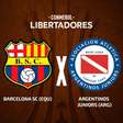 Barcelona-EQU x Argentinos Juniors: onde assistir, escalações e arbitragem