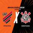 Athletico-PR x Corinthians, AO VIVO, com a Voz do Esporte, às 17h