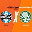 Grêmio x Palmeiras, pelo Brasileirão Feminino: onde assistir, escalações e arbitragem