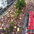 Veja fotos do bloco 'Pipoca da Rainha', de Daniela Mercury, no carnaval de São Paulo